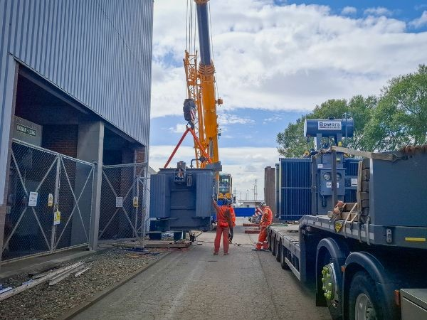 Tioxide Transformer Installation